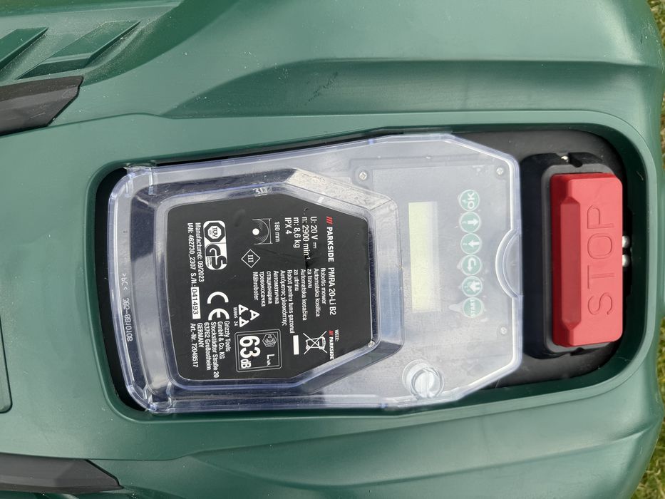 Robot tuns gazon Parkside cu garantie 2 ani