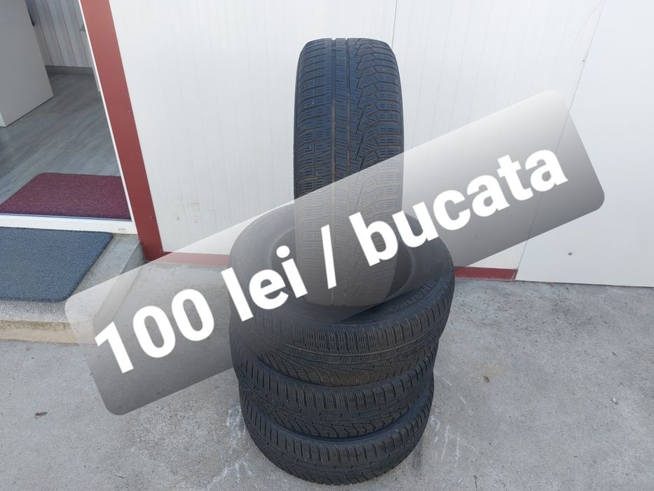100 lei bucata! Set anvelope M+S/IARNA 215 60 16 Hankook