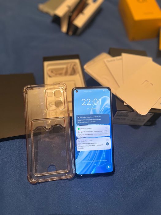 Oppo с лупой и реалми 6