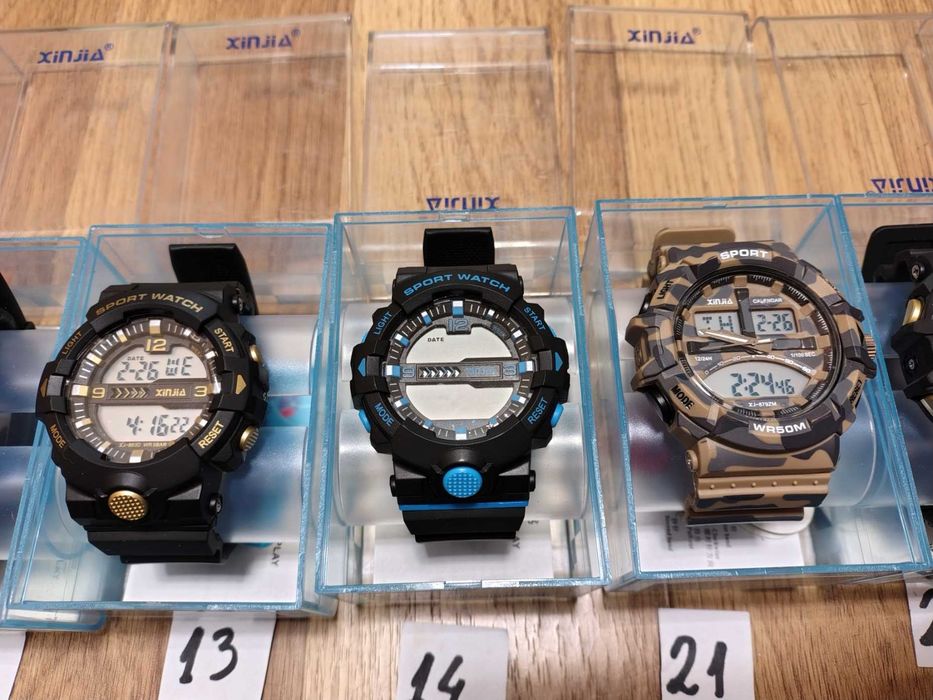 Ceasuri de mana curea silicon si otel inoxidabil