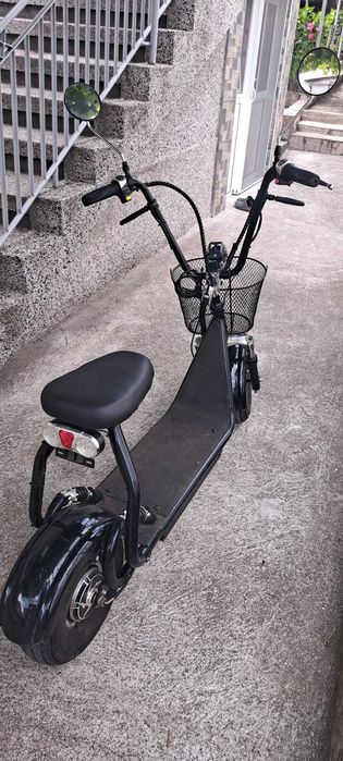 Електрически скутер City Harley, черен