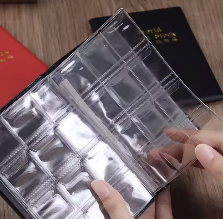 Нов албум за монети нумизматика колекционерска монета