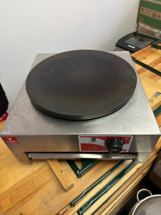 Plita profesionala pentru clatite, alimentare electrica