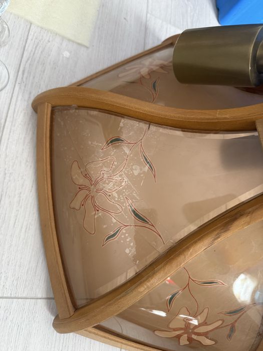 2 абажура дървени