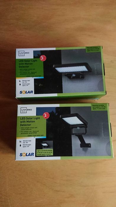 Reflector solar cu senzor de miscare LIVARNO