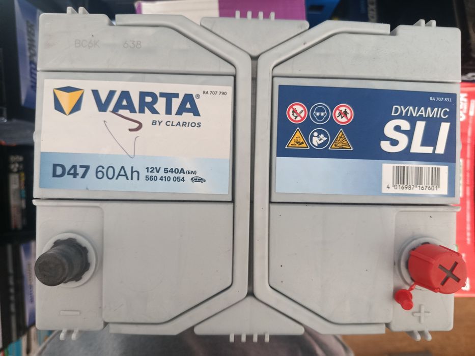 Аккумулятор Varta Blue Dynamic D47 60AH