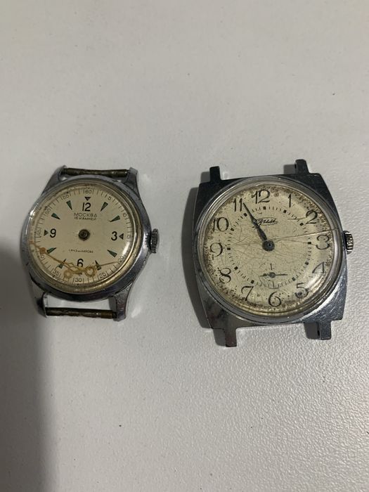 Часы на запчасти СССР цена за все