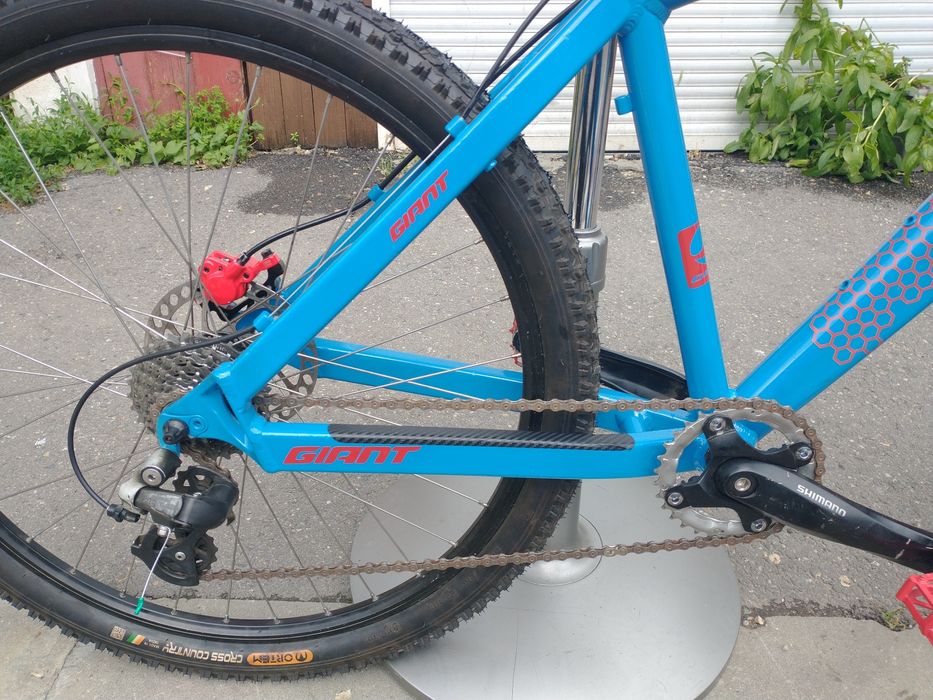 Bicicleta MTB Giant si Carrera Fury (furca RockShox Tora, SRAM X-7, cadru L, M