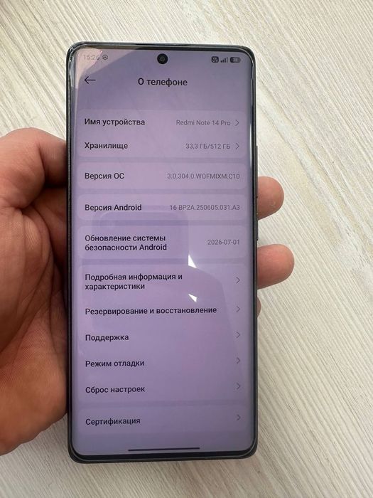 Redmi note 14 pro sotiladi