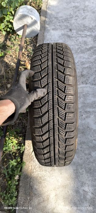 Продавам Зимни Гуми 165 70 R14+ Метални Джанти Карани Са 1-Месец