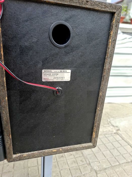 SONY FH-B170 RETRO STEREO UREDBA,с отделящи се тонколони