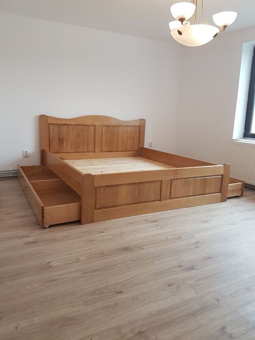 Pat Matrimonial Lemn Masiv