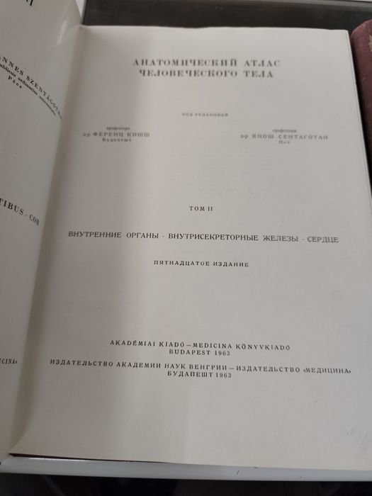 Анатомический атлас человеческого тела. Том 2