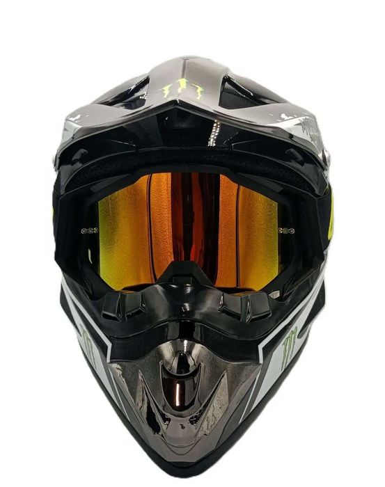 Комплект кросова каска с очила