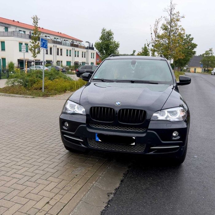Фарове БМВ Е70 ЛЕД 3Д BMW E70 LED CCFL Angle eyes Тунинг Нови