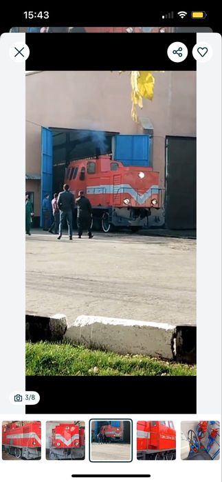 Тепловоз ТГМ-23Б 1982 года