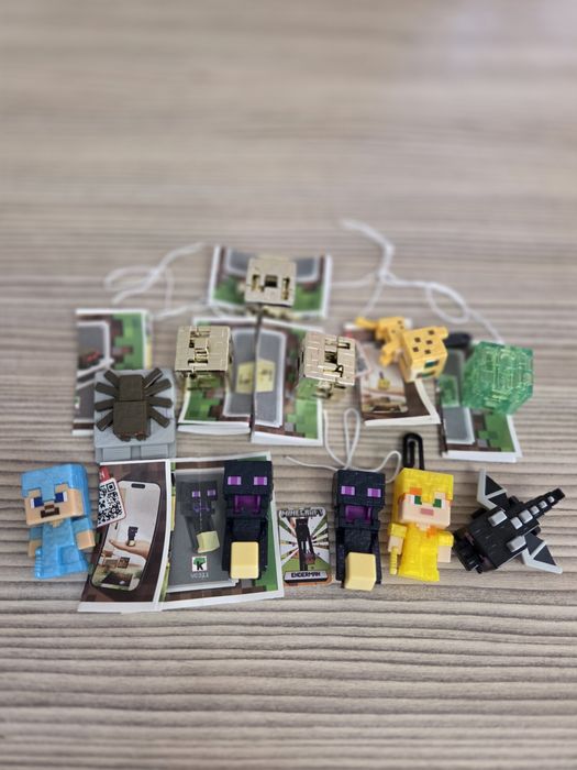 Kinder joy minecraft фигурки