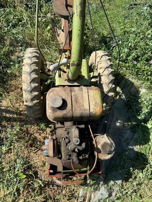 Сръбски мотокултиватор ИМТ 509 с плуг и фреза