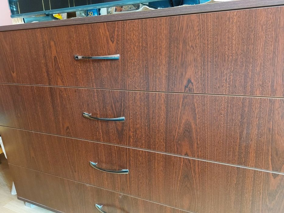 Спален комплект махагон