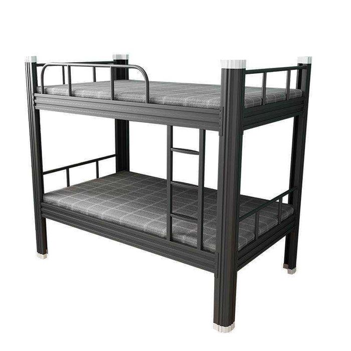 Mustahkam ikki qavatli metall karavot katta yukga mos