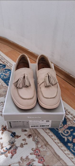 Продам лоферы Tamaris 38-39 р
