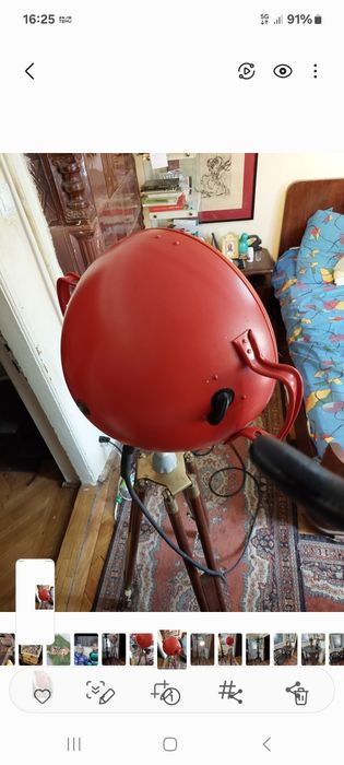 Reflector teatru, cinematografic cu trepied lemn