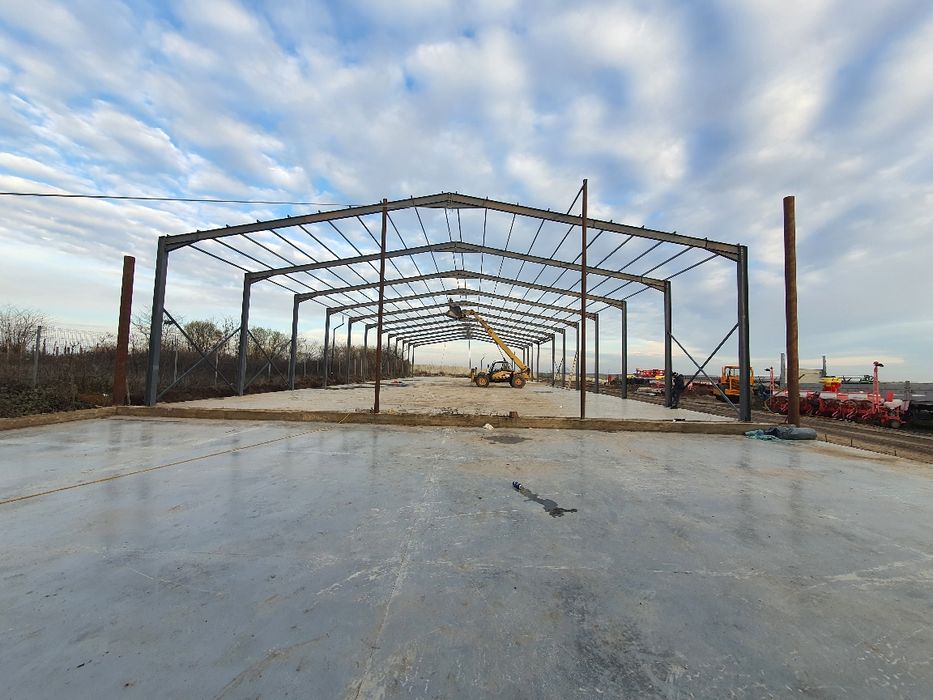 Hala mare 25x70m hale la comanda hala pe suruburi  hale demontabile