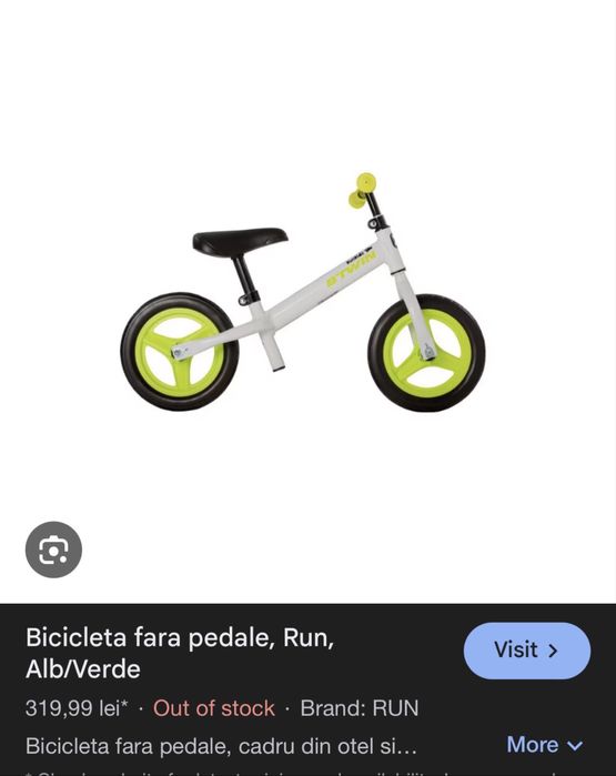 Bicicleta, triciclete, masinute.