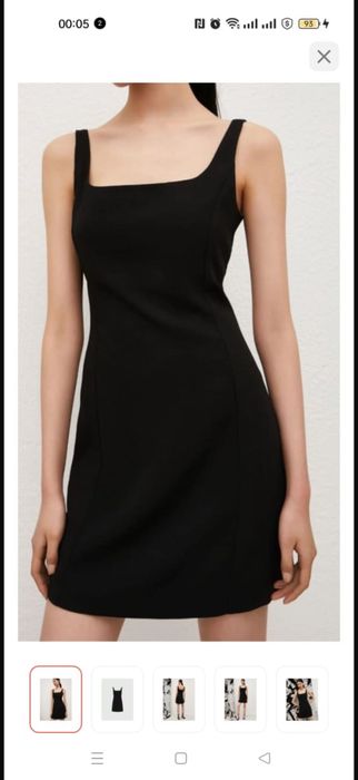 Черное платье Marella