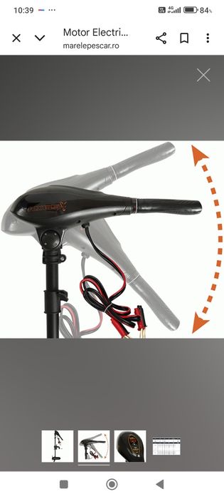 Motor electric barcă 55 lb fox