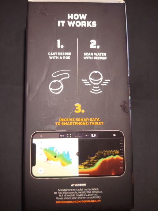 Продам эхолот deeper smart sonar pro+2.0