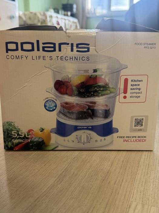 Мультиварка Zepter новый. Пароварка Polaris