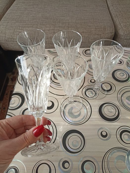 Кристални чаши за шампанско