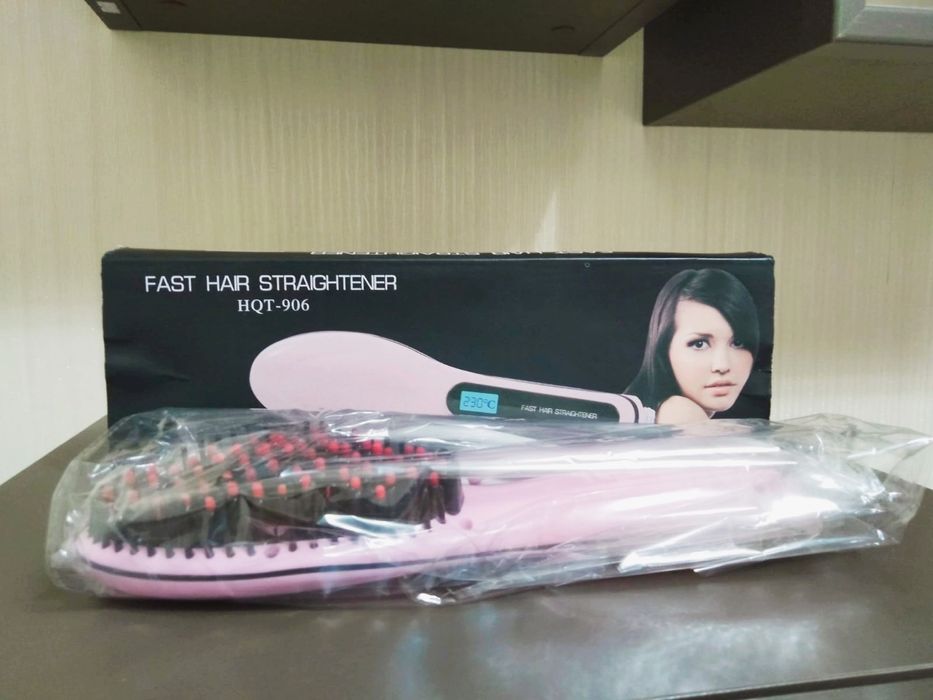 Плойка, расческа