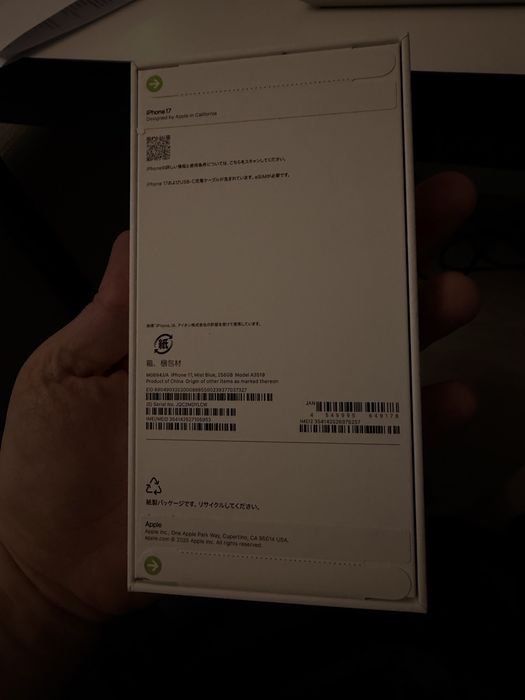 iPhone 17 256gb ESIM (Новый)