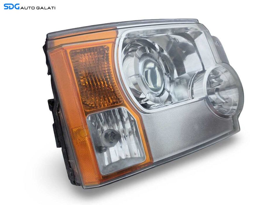 Far Dreapta cu Lupa Bi Xenon Land Rover Discovery 3 L319 2004 - 2009 Cod 5H22-13W029-SA [K5334]