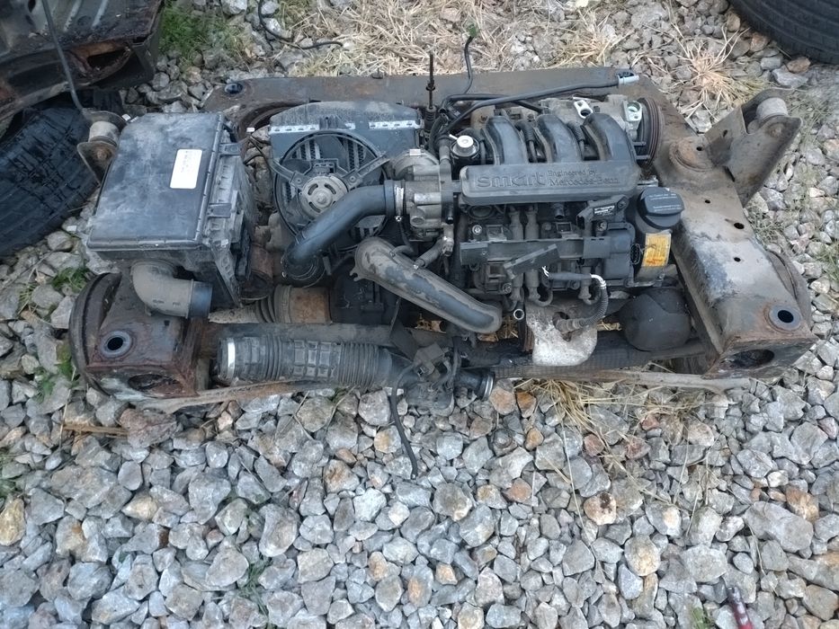 Smart for two заден мост с всичко на него.