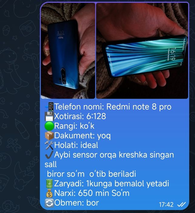 Redmi note 8 pro