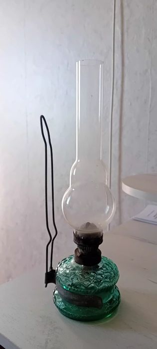 Стара газена лампа.
