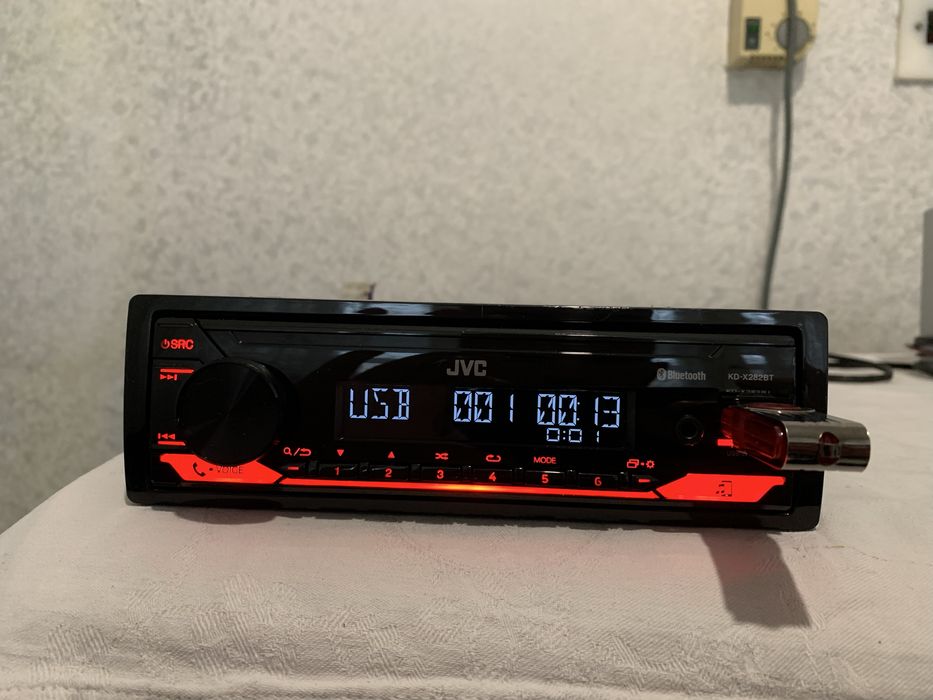 Авто радио JVC Bluetooth