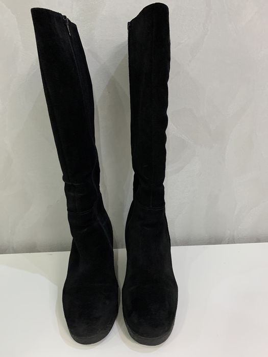 Сапоги hogl зима замша