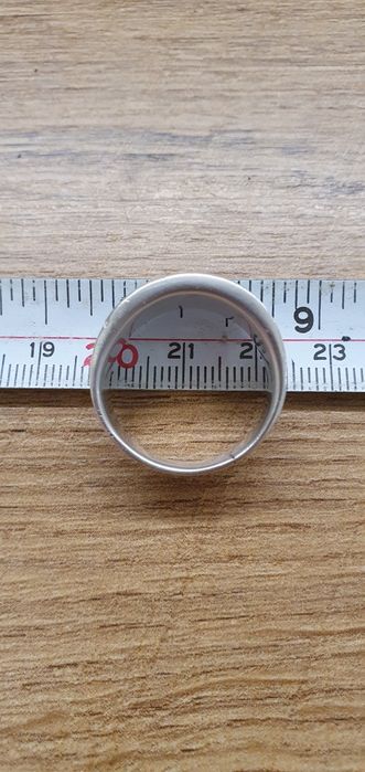 Inel argint 925, marime 21mm, 10 grame