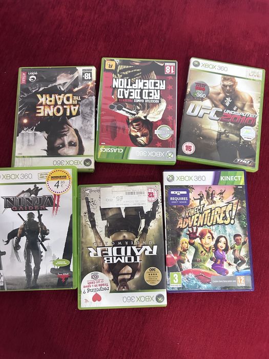 Vand Xbox 360  plus 20 jocuri