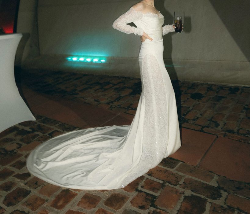 Rochie de mireasǎ din 2 in 1