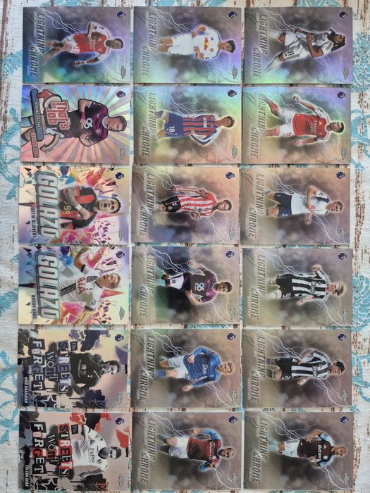 Topps EPL Chrome 2026 - Base & Inserts Updated 19.04