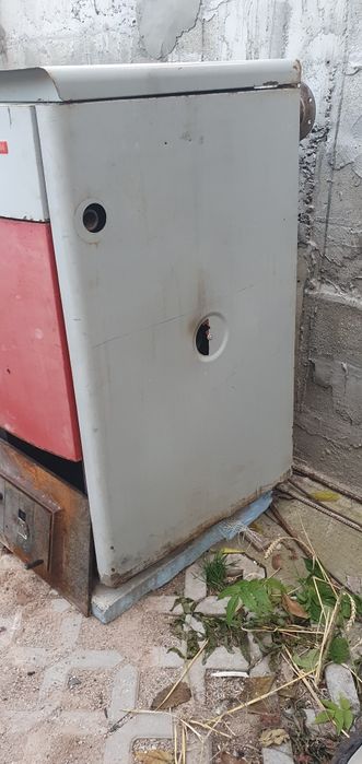 Горелка за олио , отработено масло и чехски котел Дакон 24 кв котел