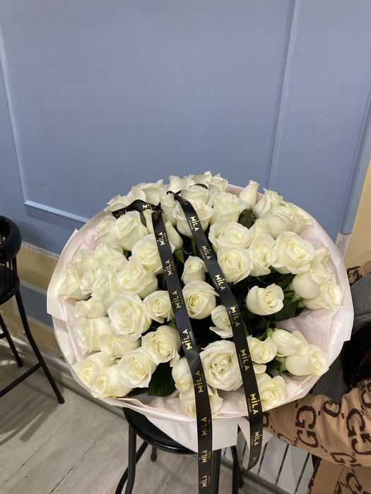 Голандские розы 51шт