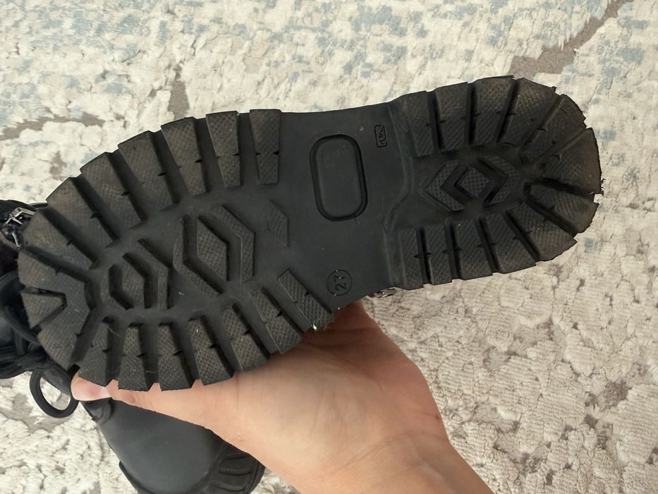 Зимние кожаные ботинки 27р