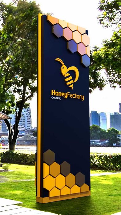 Уличные стелы и пилоны от E Media — привлекаем внимание 24/7!