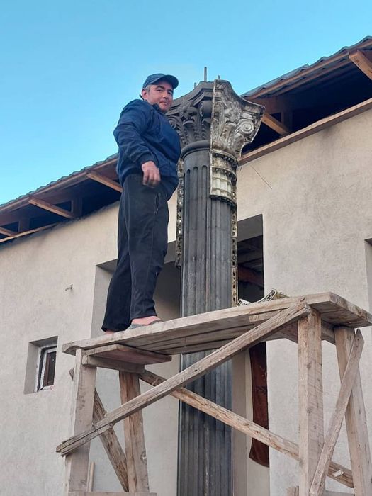 Строительная бригада/узбеки/